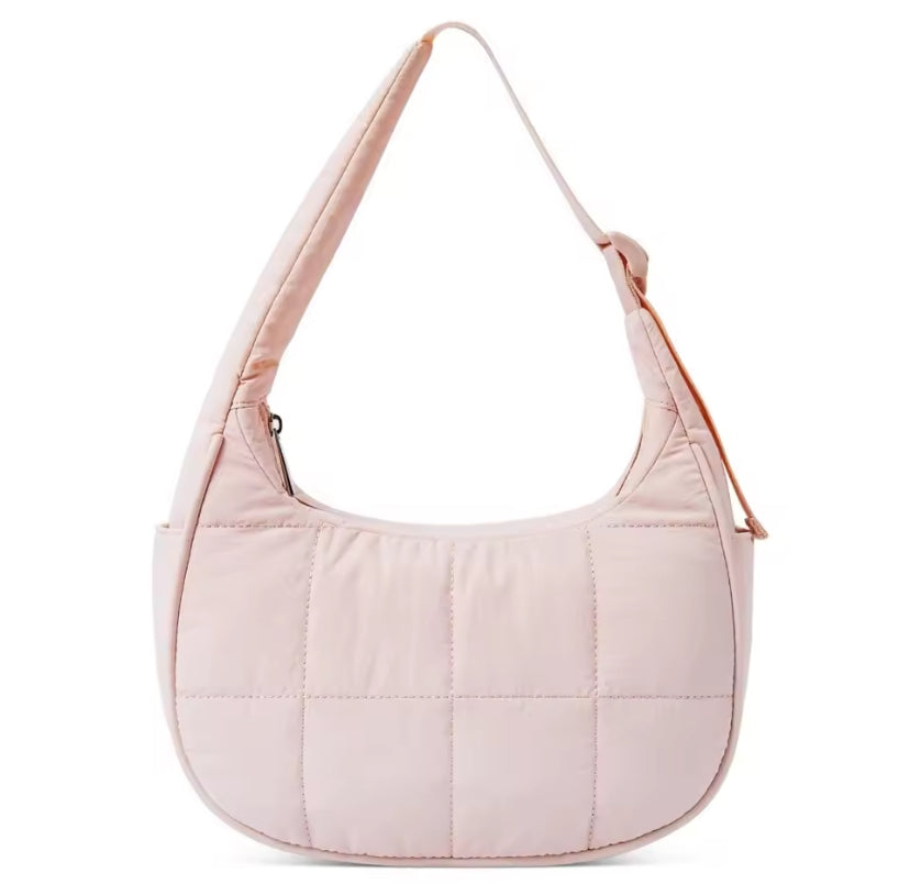 Puffer Crecent Shaped Bag