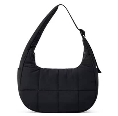 Puffer Crecent Shaped Bag
