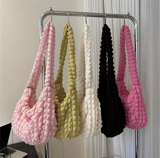 Pleated Cross-body