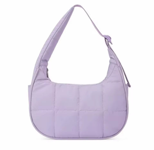 Puffer Crecent Shaped Bag